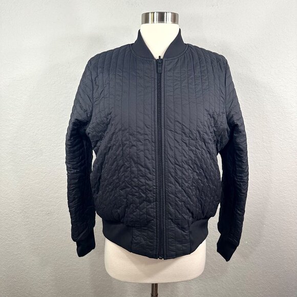 Lululemon Non-Stop Cotton Bomber Jacket in Black - Picture 2 of 16